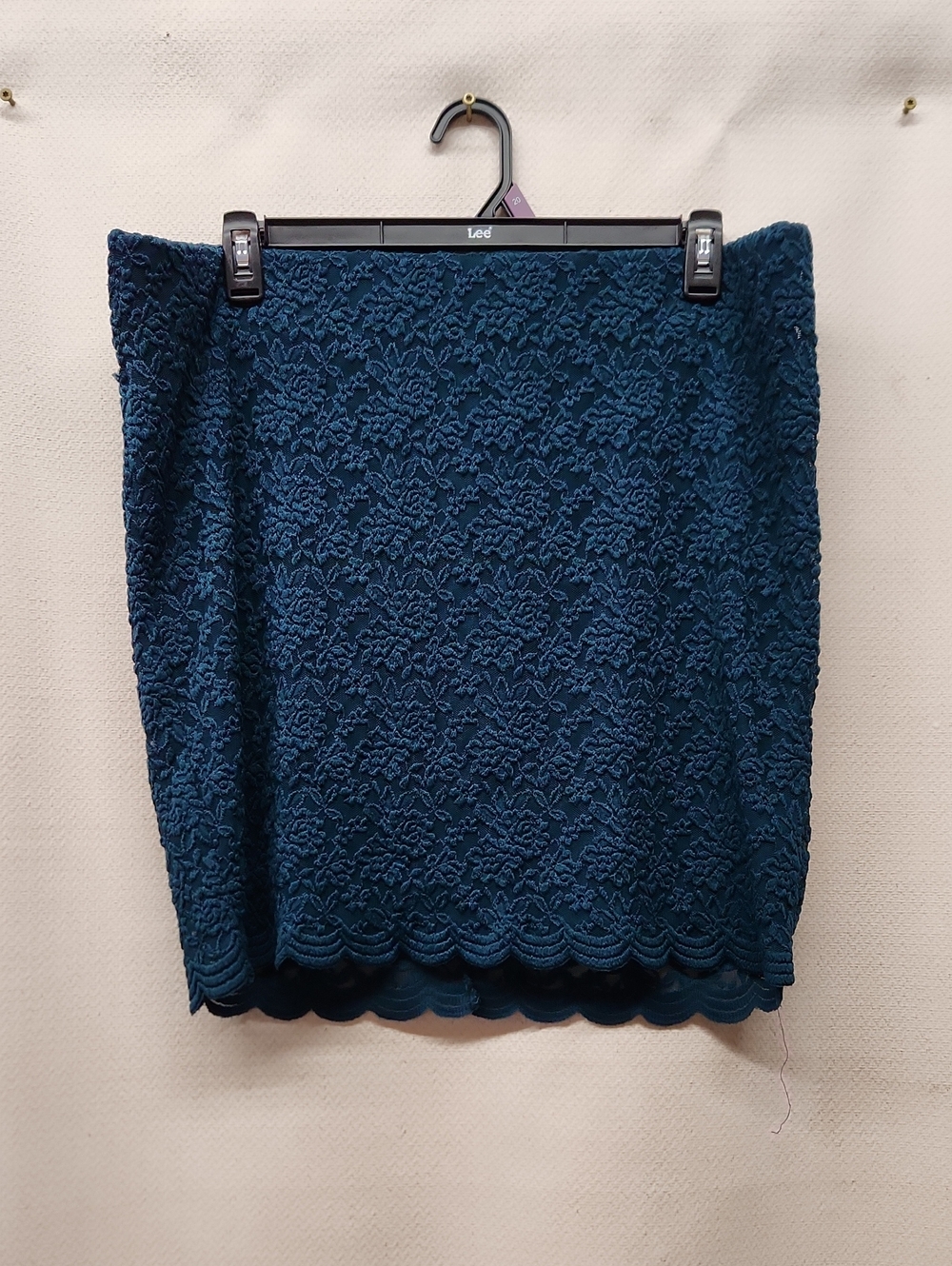torrid Teal Lace Pencil Skirt